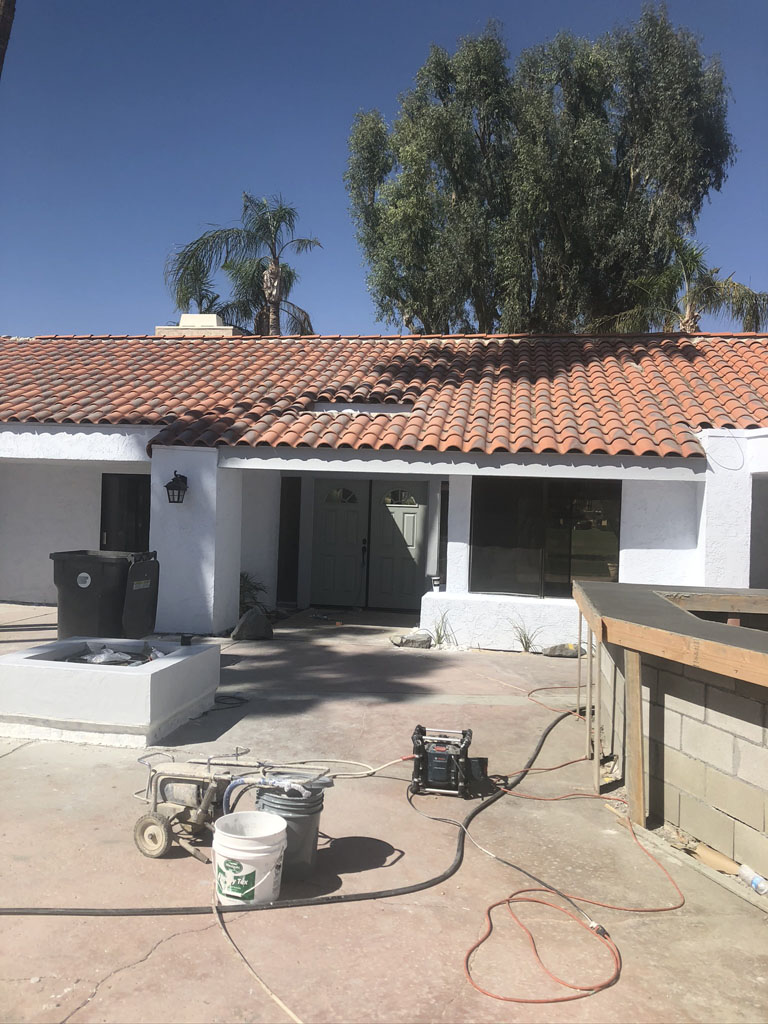 Exterior painting