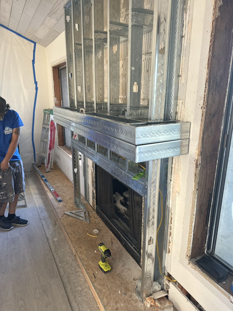 Fireplace framing