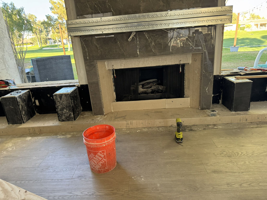 Fireplace framing