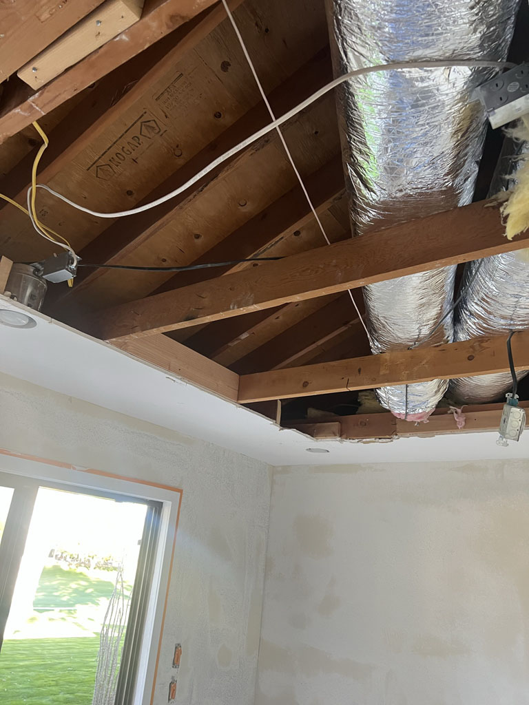 Vaulted ceiling start