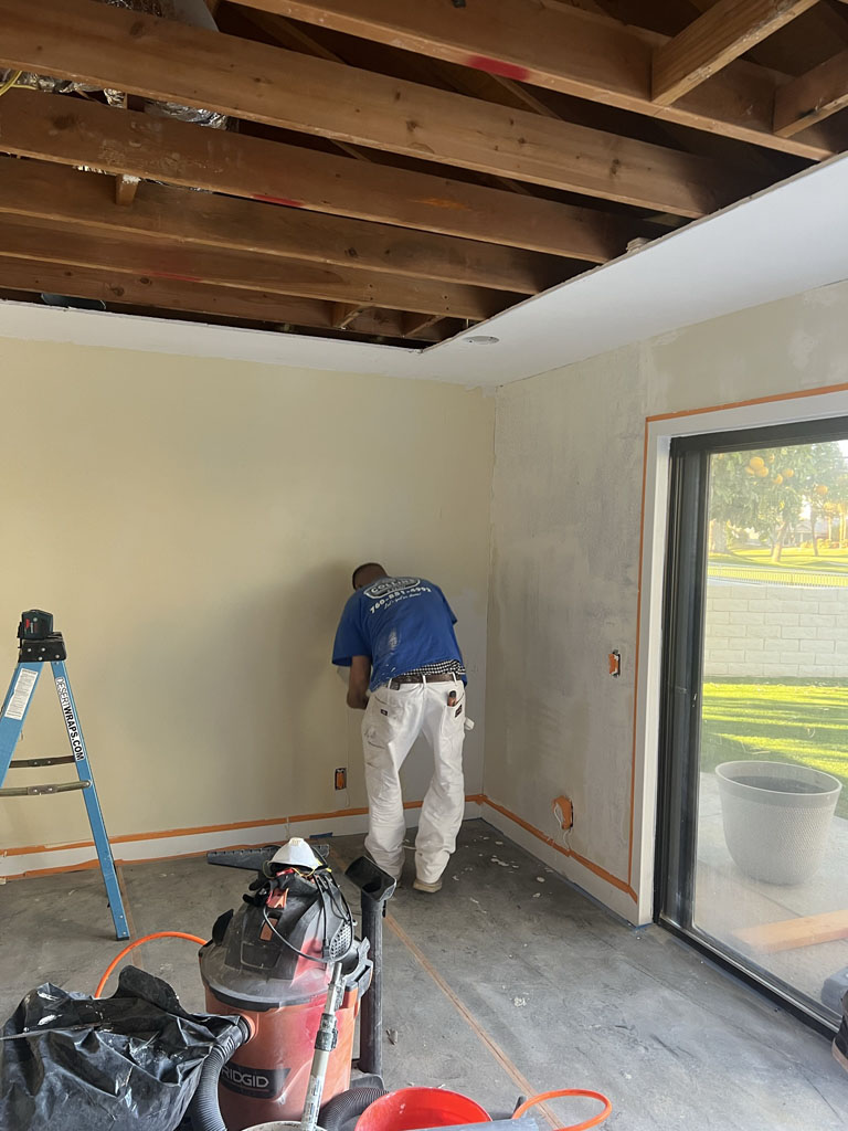 Drywall work