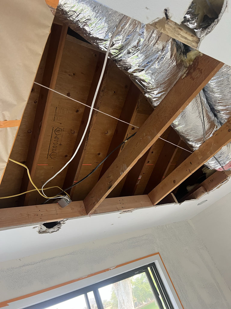 Vaulted ceiling start