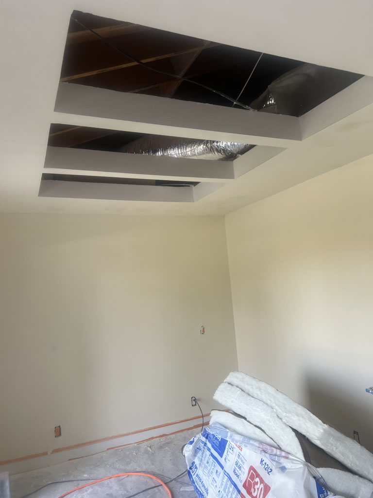 Vaulted ceiling