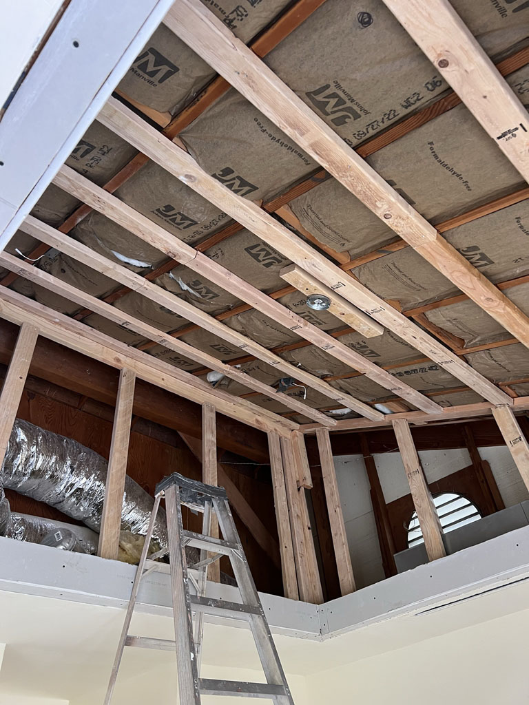 Vaulted ceiling start