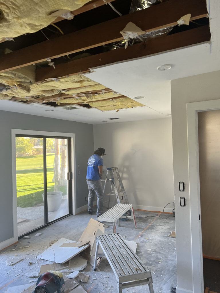 Vaulted ceiling insulation