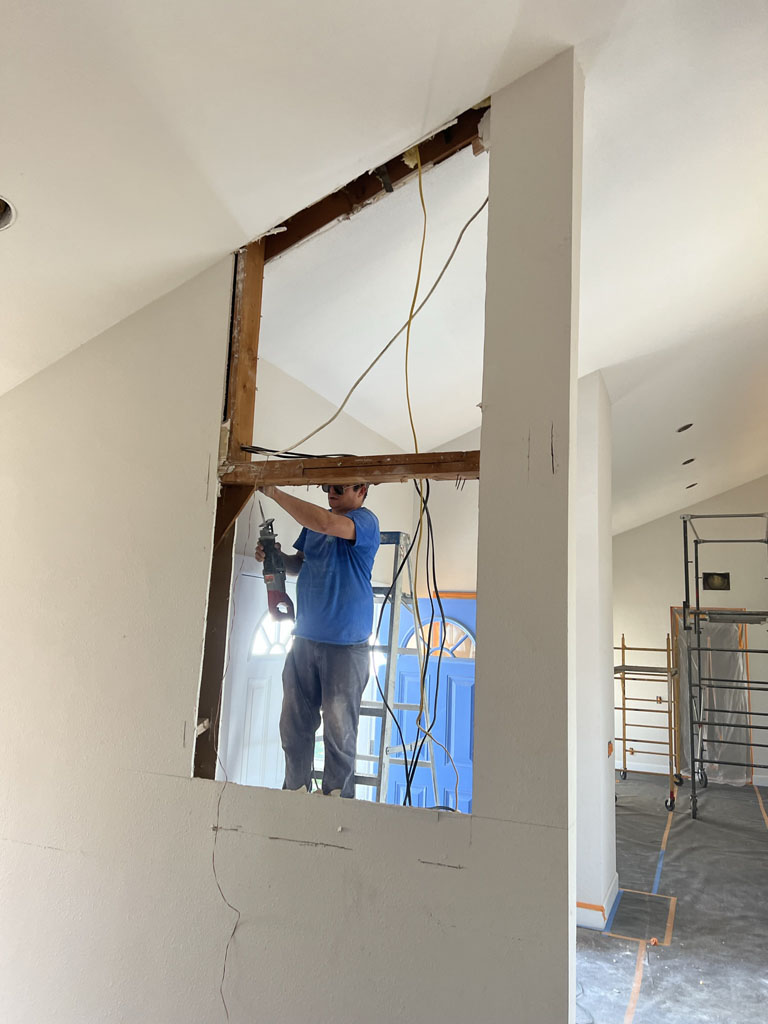 Interior remodeling