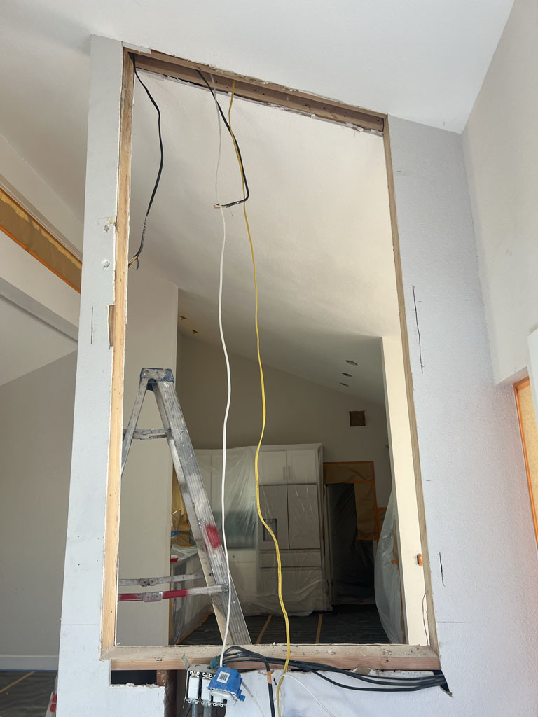 Interior remodeling