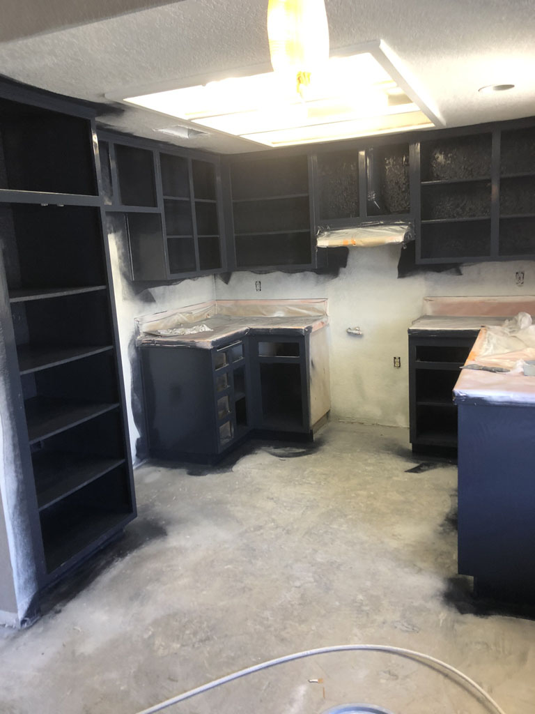 Cabinet painting