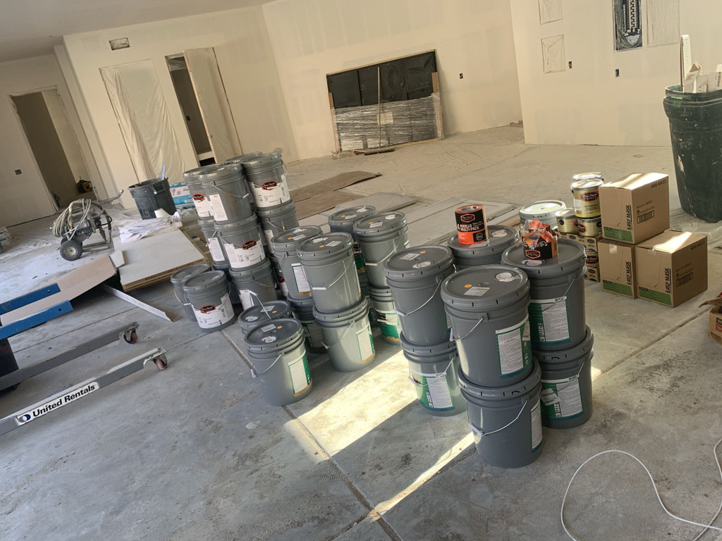 Painting supplies