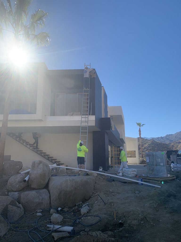 Exterior painting