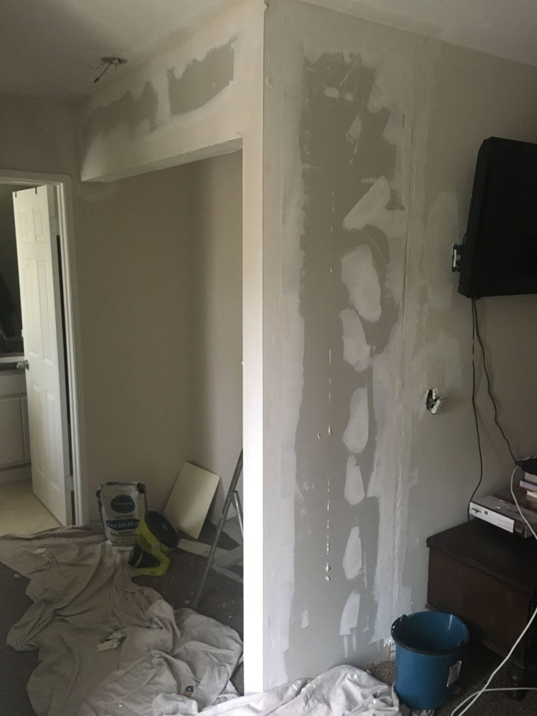 Closet construction