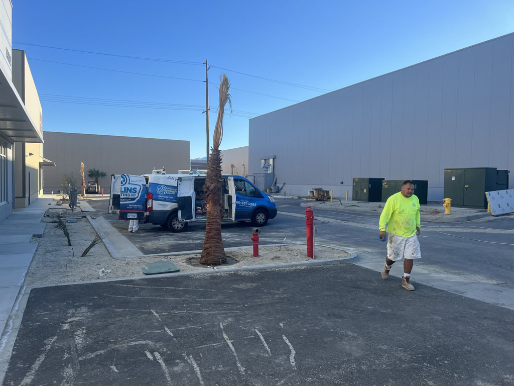 Commercial exterior paint