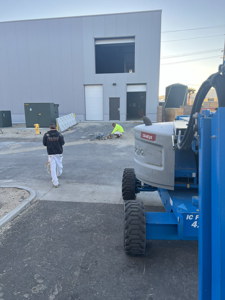 Commercial exterior paint