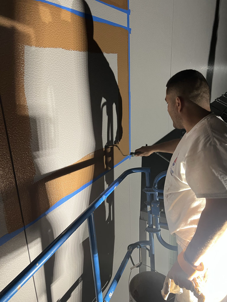 Commercial exterior paint
