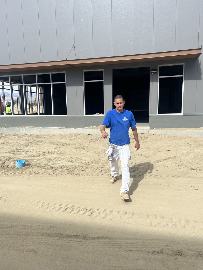 Commercial exterior paint