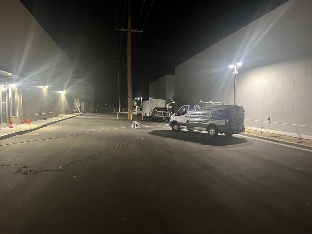 Commercial exterior paint