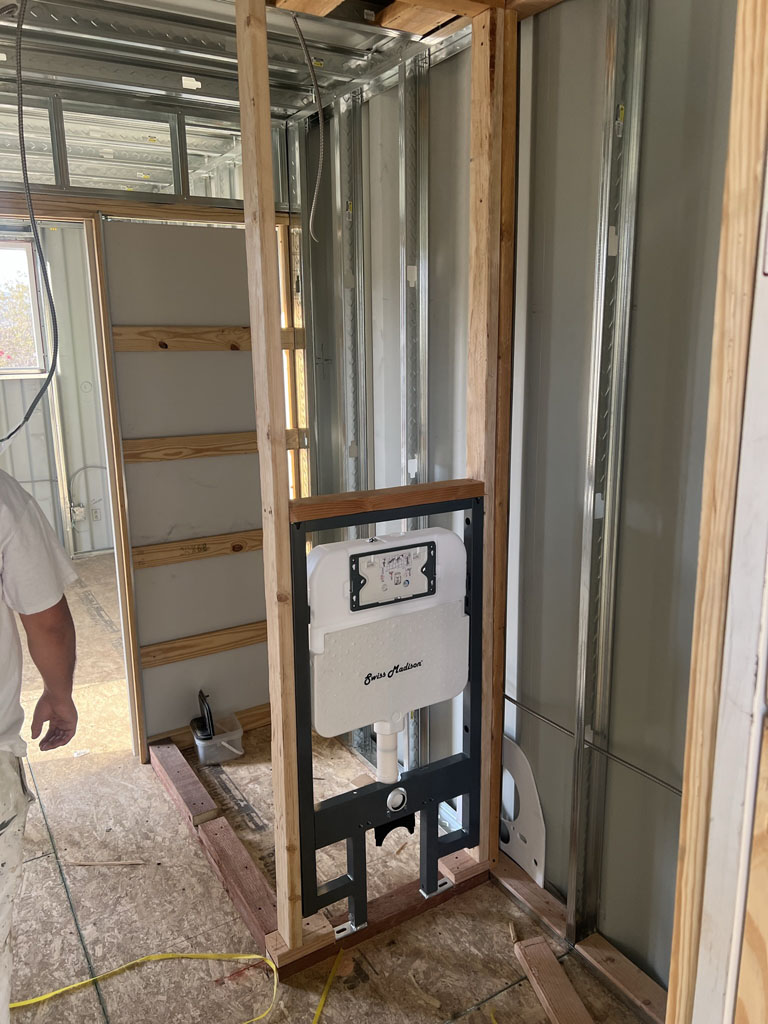 Container house build