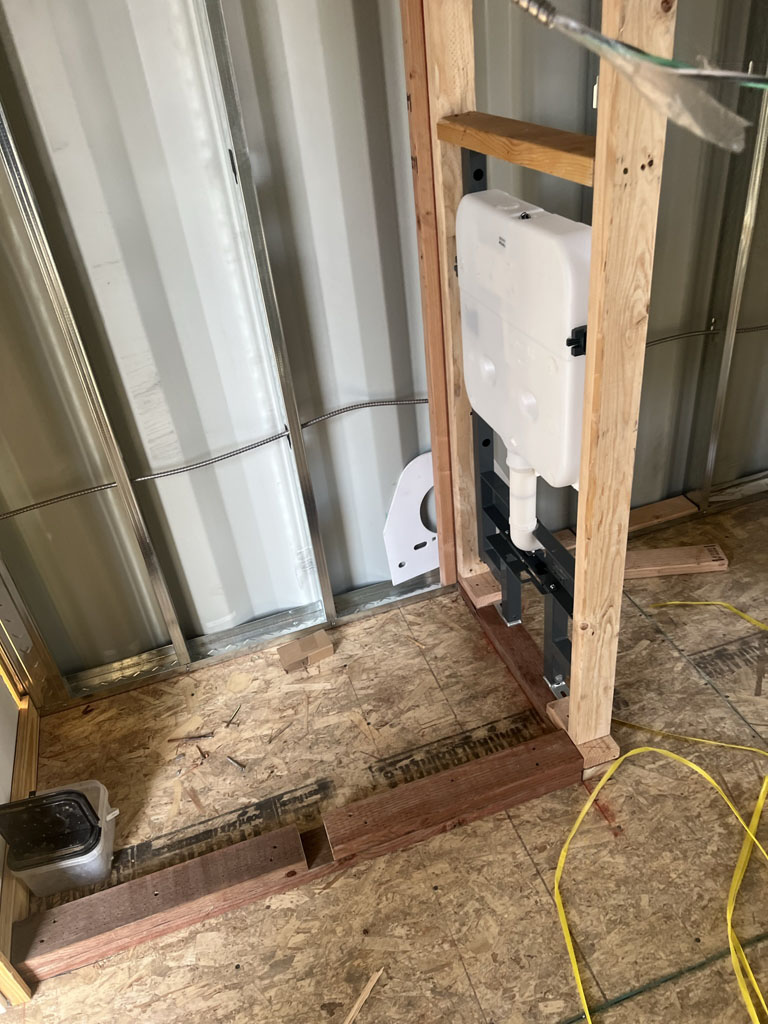 Container house build
