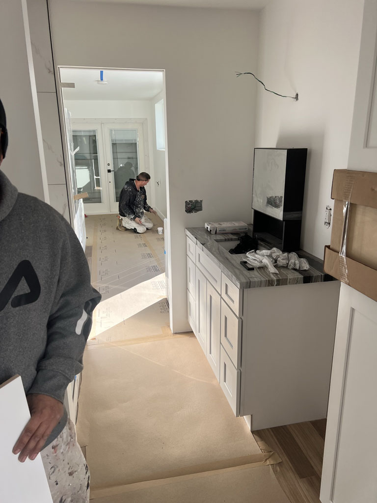 Container house laundry room