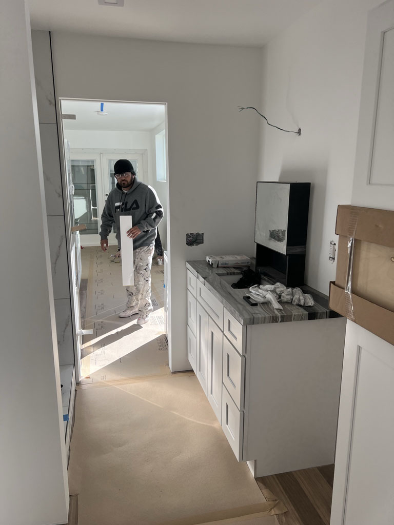 Container house bathroom
