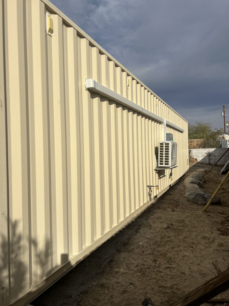 Container house build