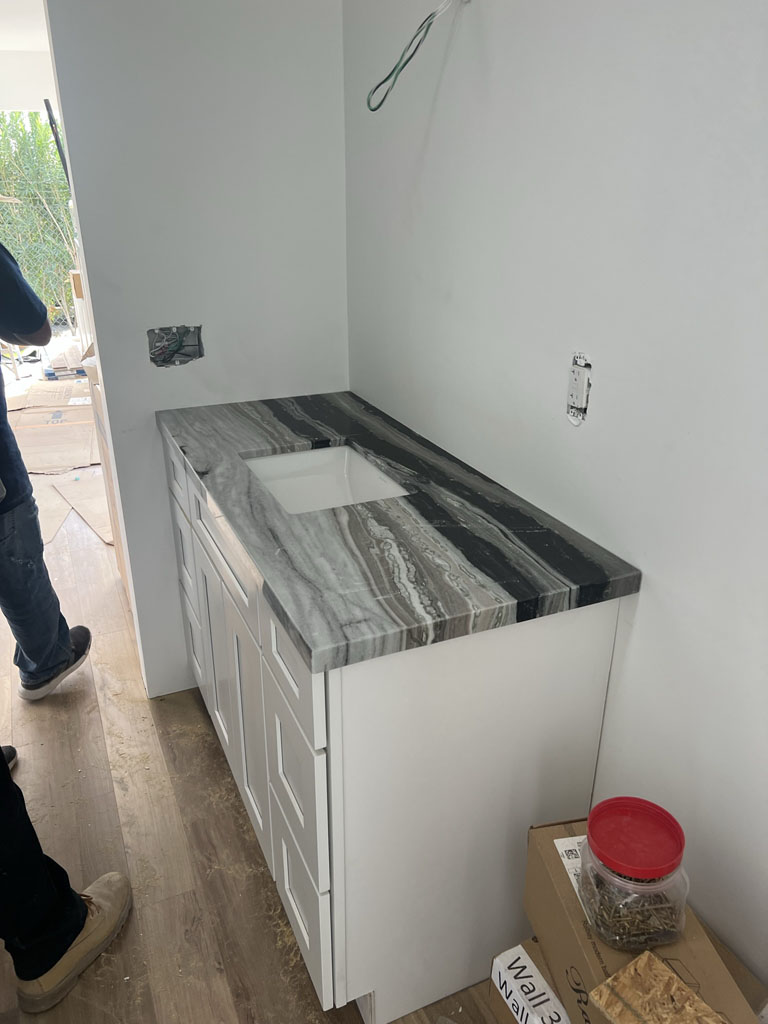 Container house build