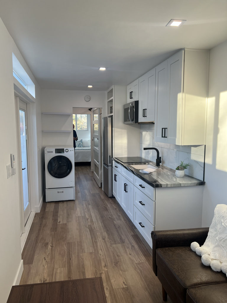 Container house kitchen