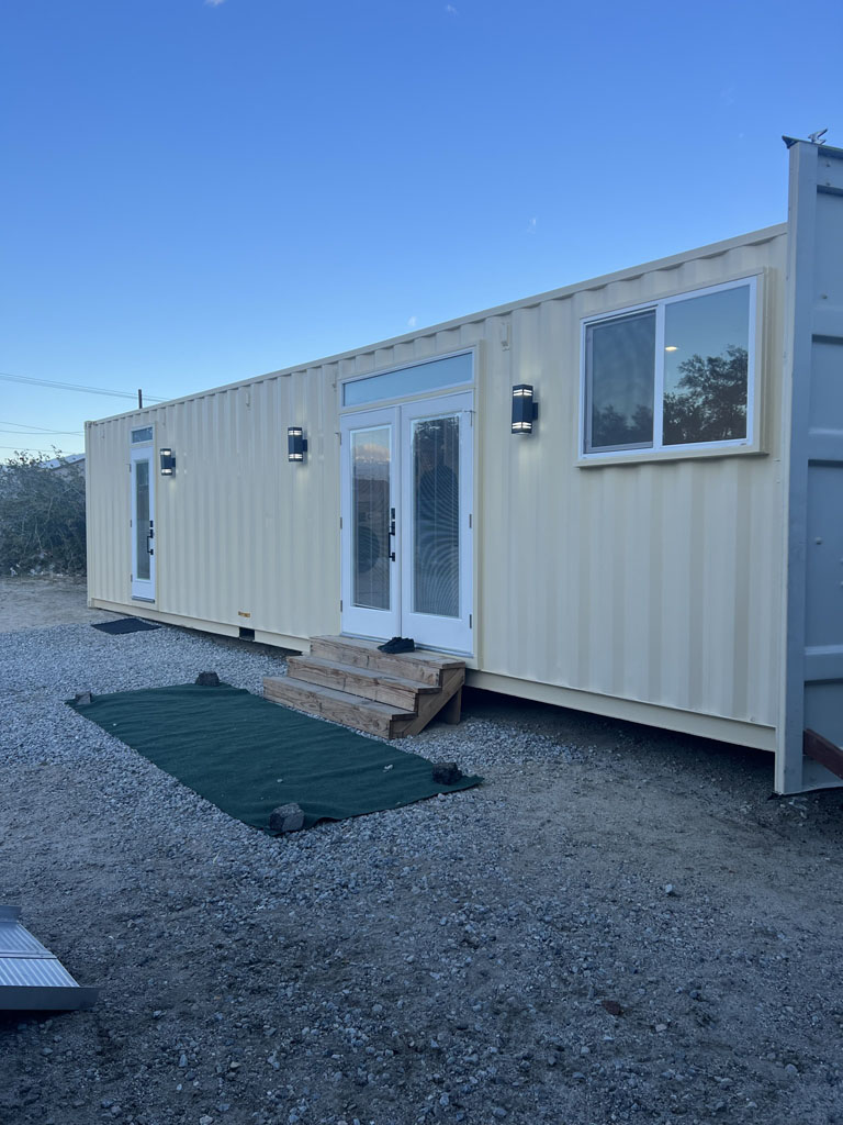 Container house build