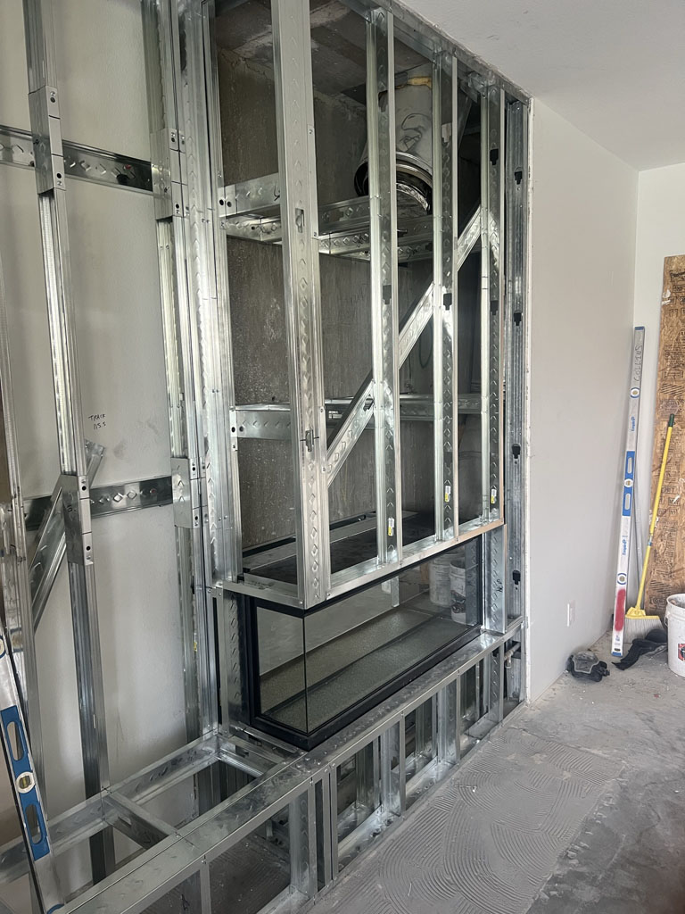 Fireplace remodel