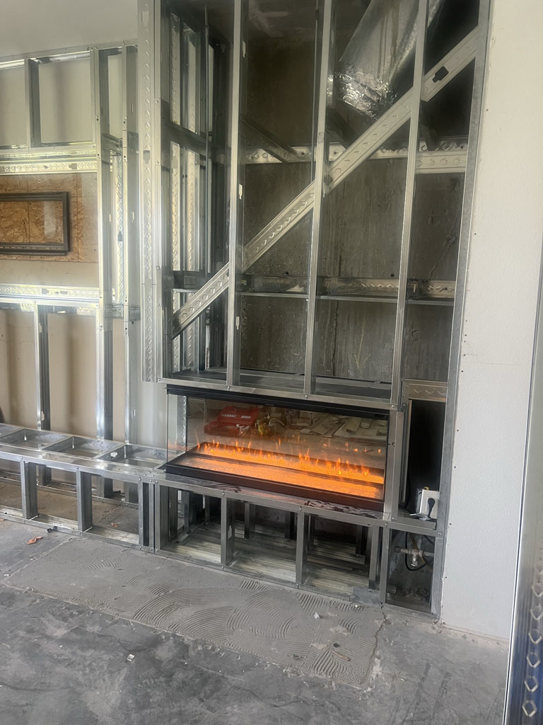 Fireplace remodel