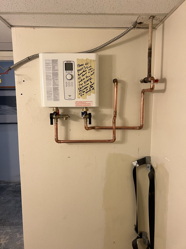 Water purification install