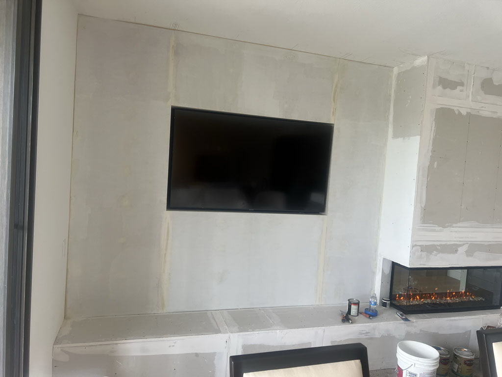 Fireplace remodel