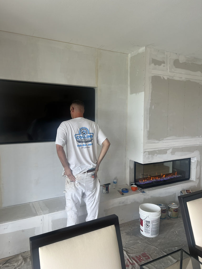 Fireplace remodel