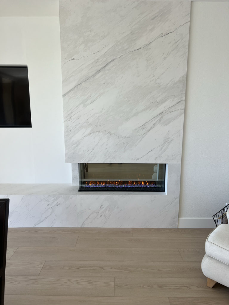 Fireplace remodel