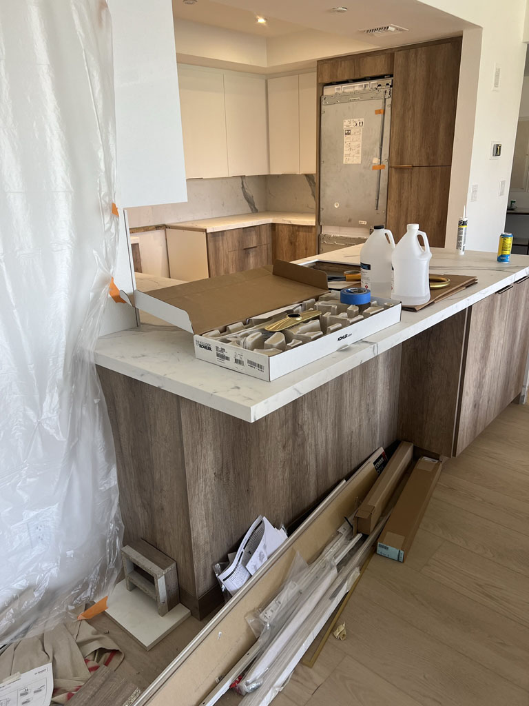 Kitchen remodel