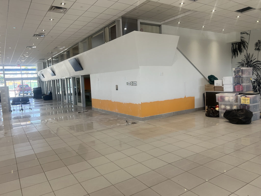 Commercial painting and remodel