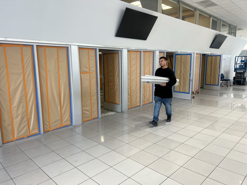 Commercial painting and remodel