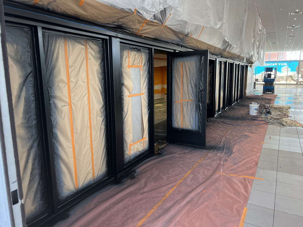 Commercial painting and remodel
