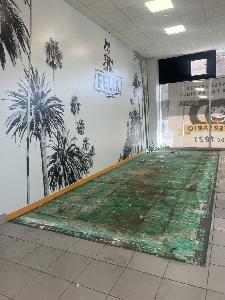 Commercial painting and remodel