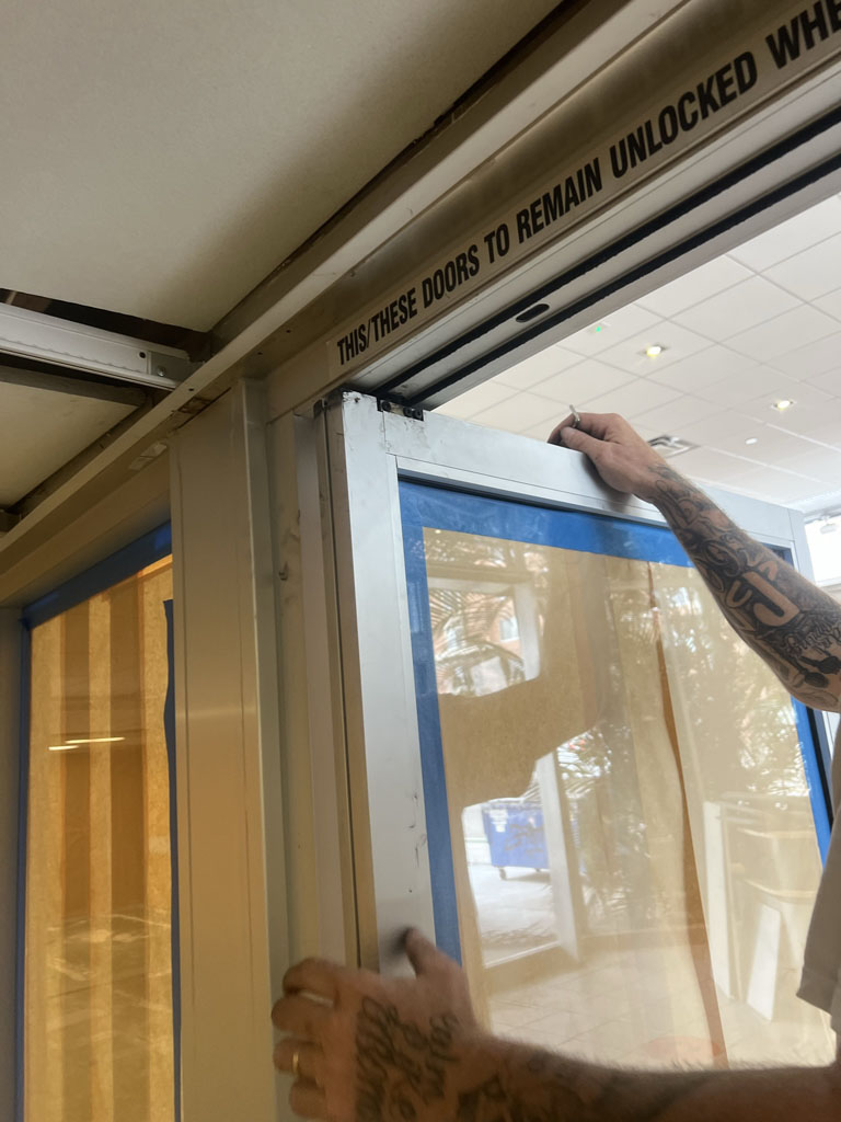 Commercial painting and remodel