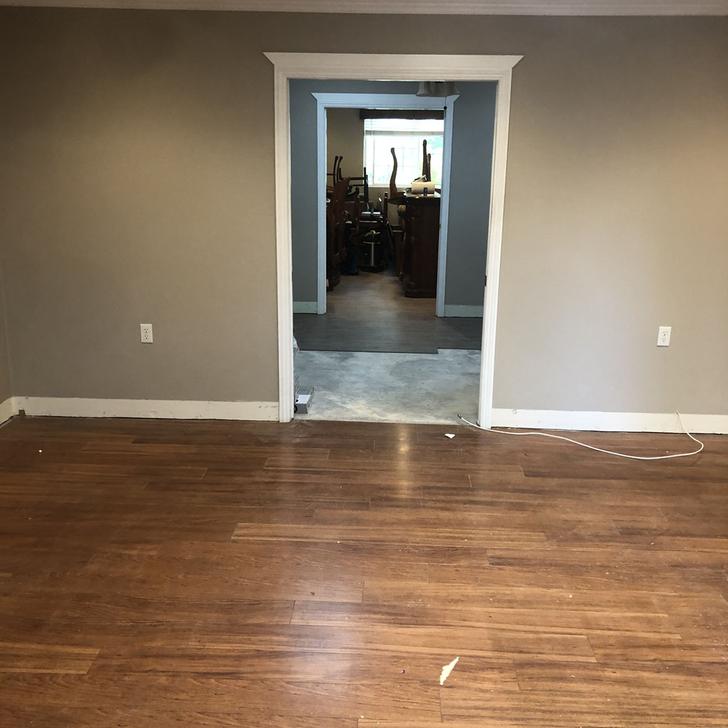 Flooring install