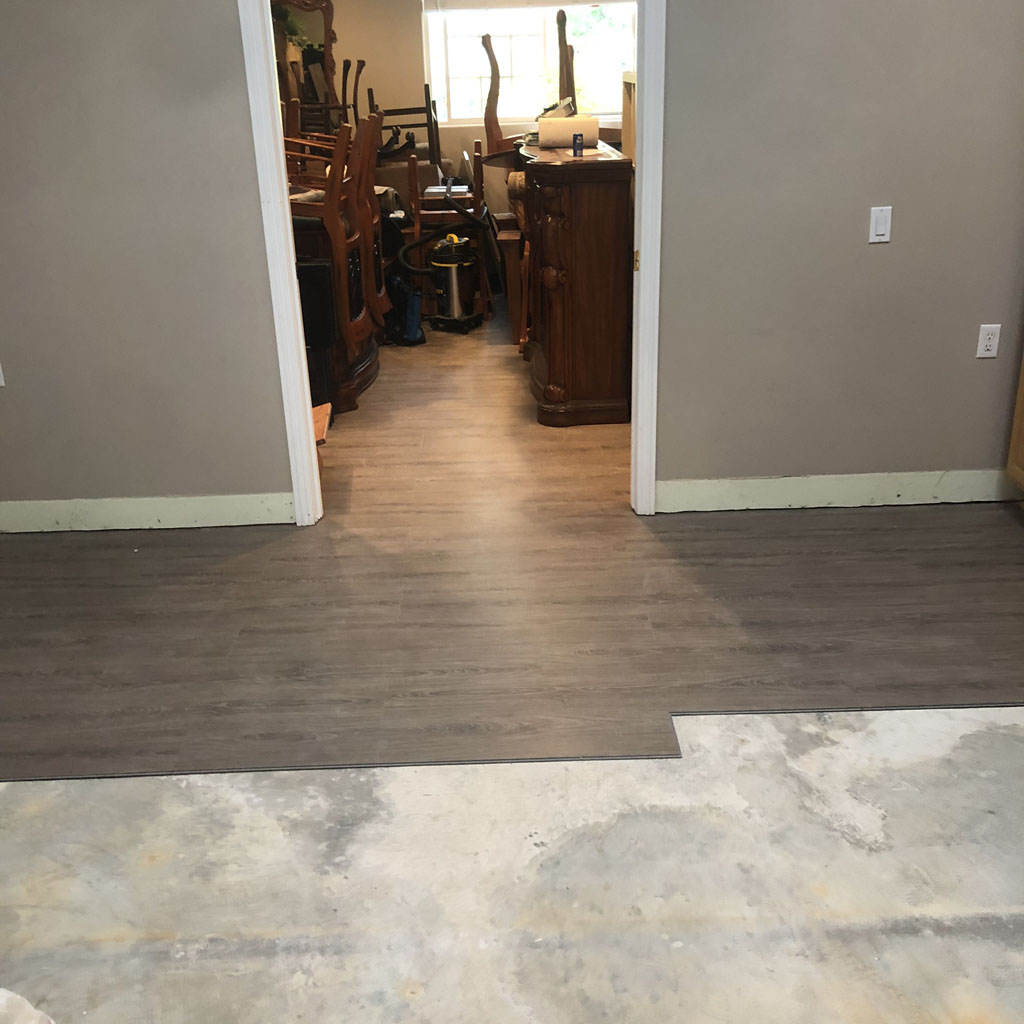 Flooring install