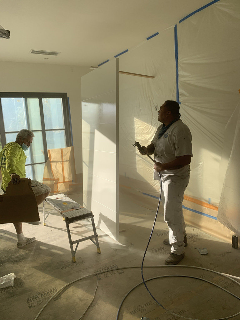 Residential interior painting