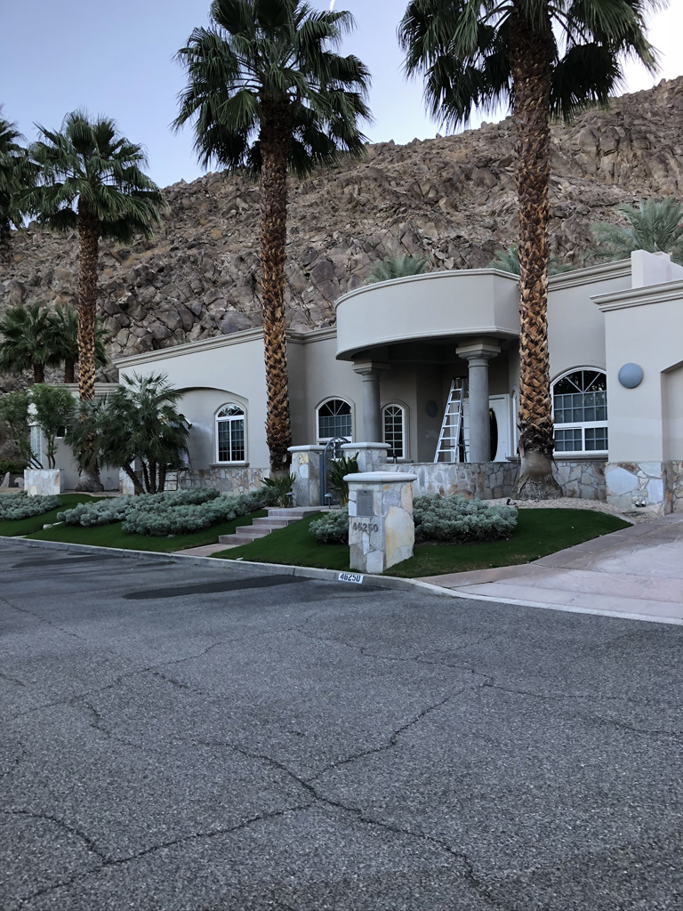 Exterior residential painting