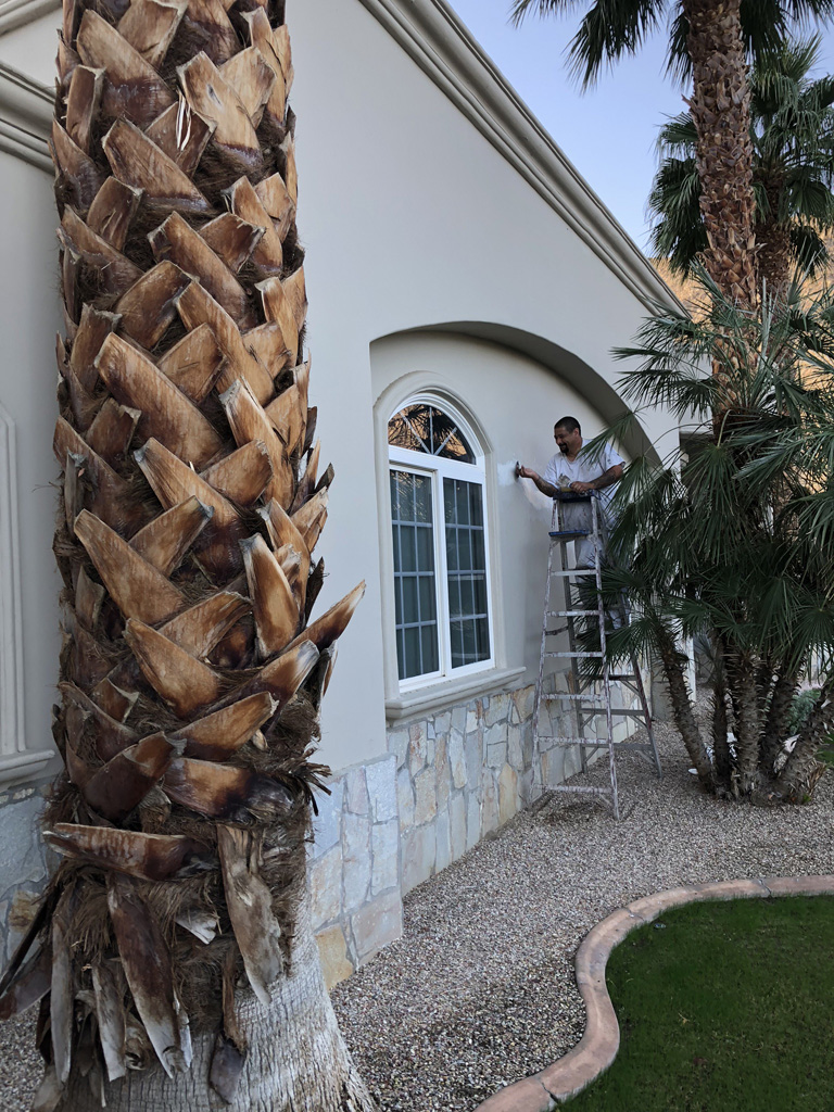 Exterior residential painting