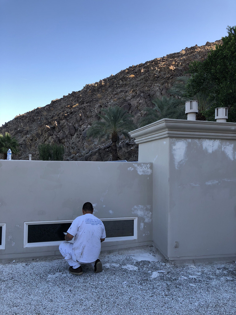 Exterior residential painting