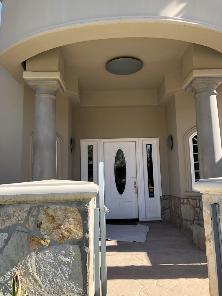 Exterior residential painting