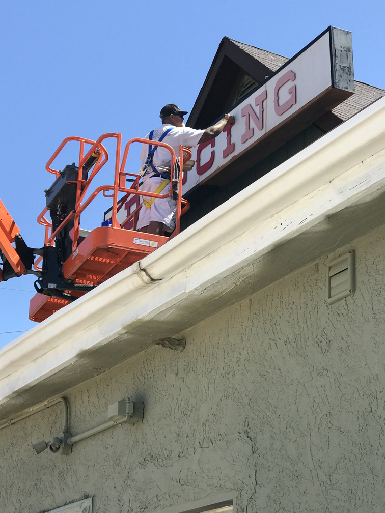 Exterior renovation and painting