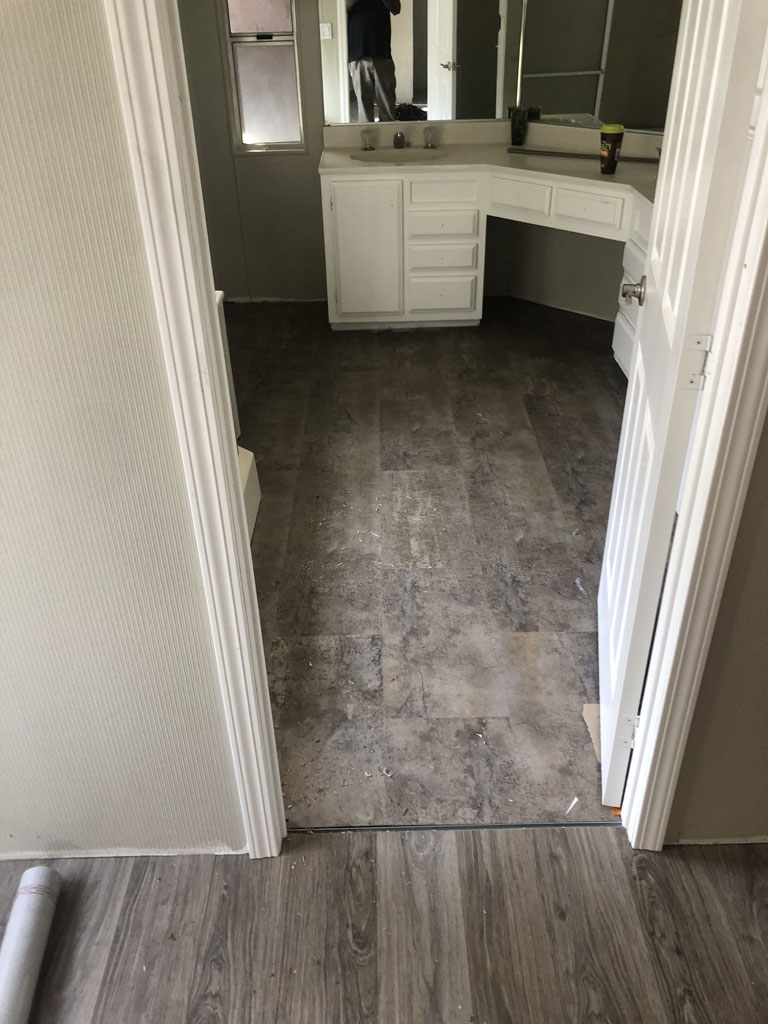 Manufactured home remodeling