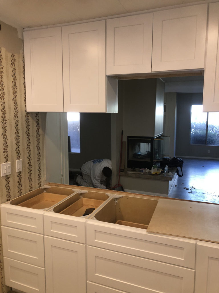 Manufactured home remodeling
